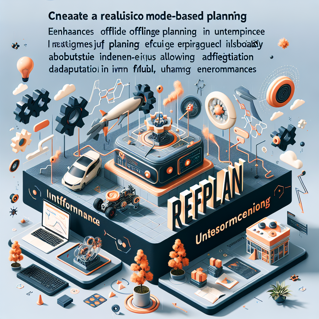 Nova Abordagem em Planejamento Baseado em Modelos RefPlan